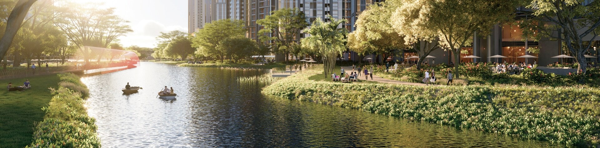 The Global City - Kênh đào cảnh quan, trái tim của khu đô thị