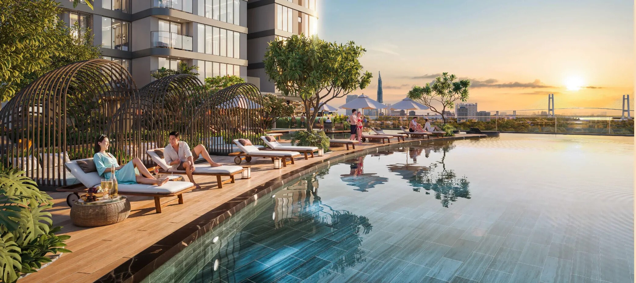Vlasta Premier - Bể bơi panorama vô cực